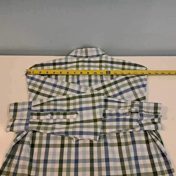 J. Crew Men's Medium Slim Flex Washed Long Sleeve Button Down Shirt Style #AL090 - Picture 13 of 13